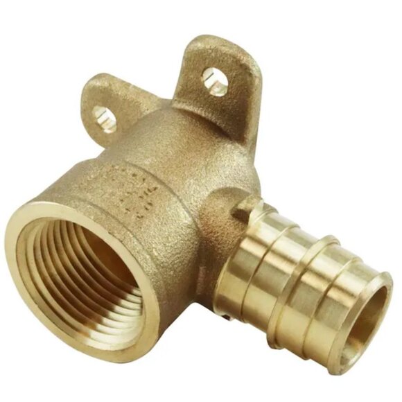 Apollo 3/4 in. Brass PEX-A Expansion Barb x 3/4 in. FPT Adapter Elbow - Picture 3 of 5